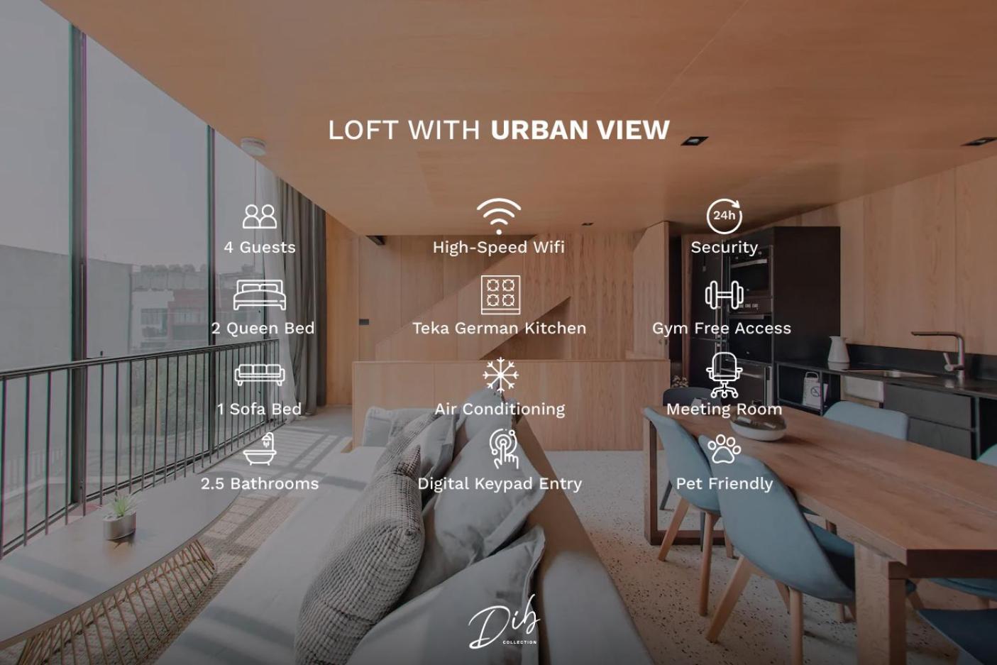 Dib Collection Apartment Mexico City